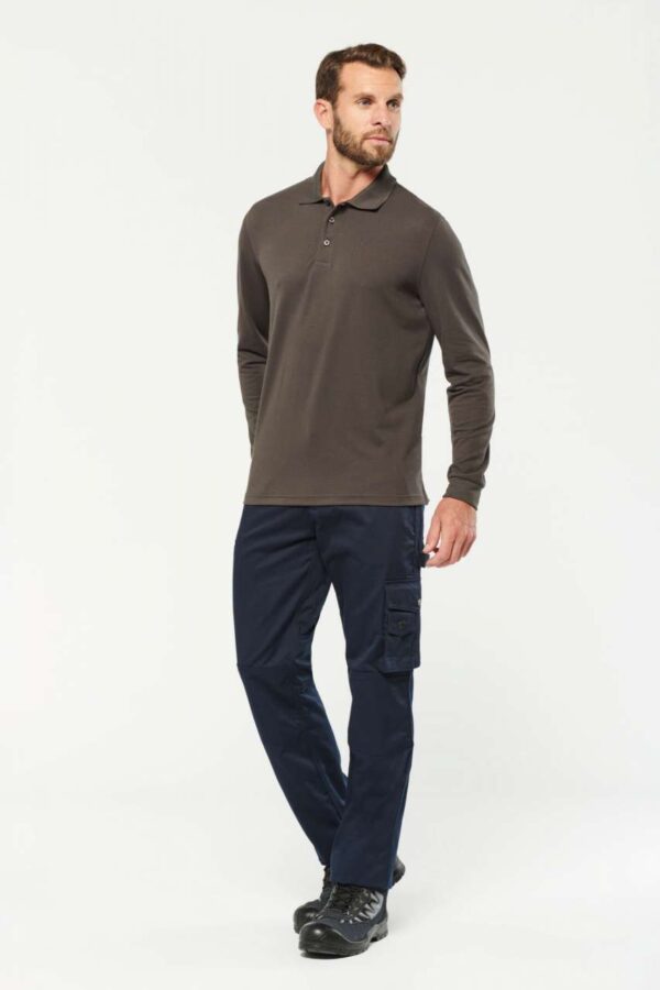 MEN'S LONG-SLEEVED POLO SHIRT