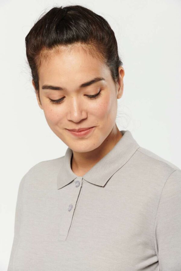 LADIES' LONG-SLEEVED POLO SHIRT