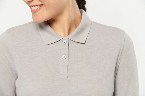 LADIES' LONG-SLEEVED POLO SHIRT