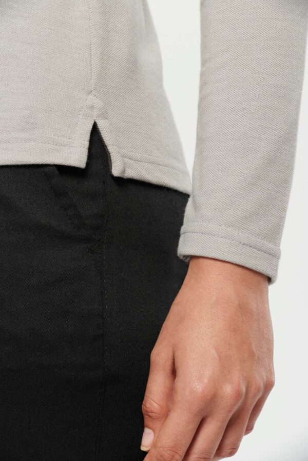 LADIES' LONG-SLEEVED POLO SHIRT