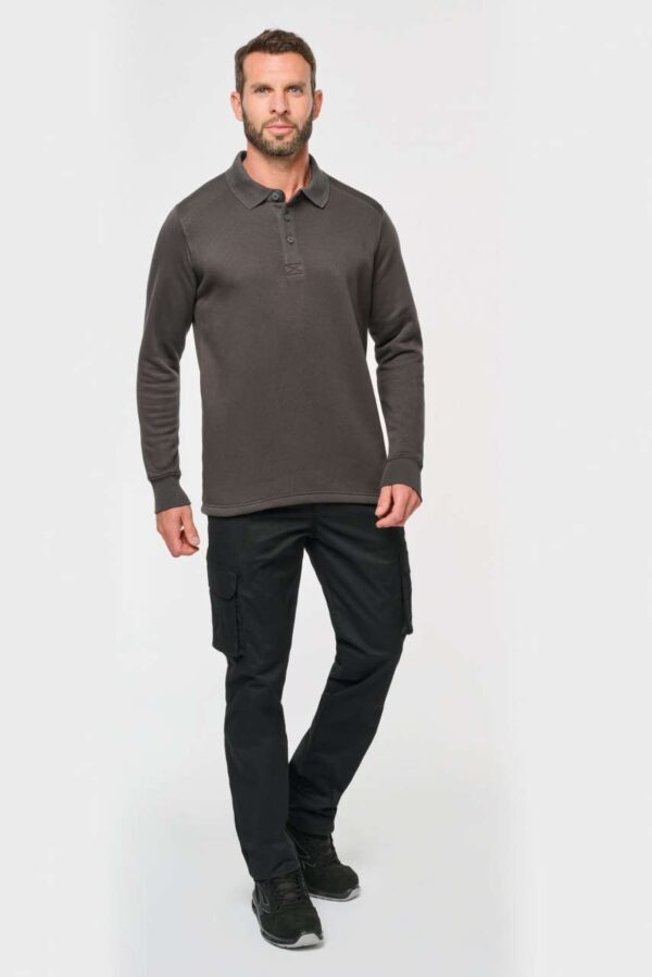 POLO NECK SWEATSHIRT