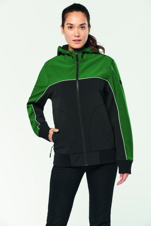 UNISEX 3-LAYER TWO-TONE BIONIC SOFTSHELL JACKET