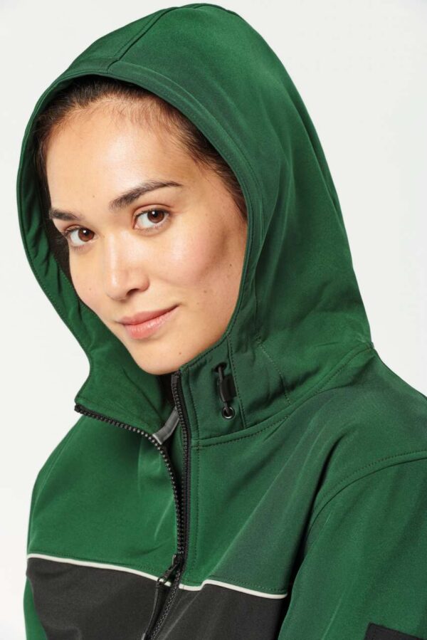 UNISEX 3-LAYER TWO-TONE BIONIC SOFTSHELL JACKET