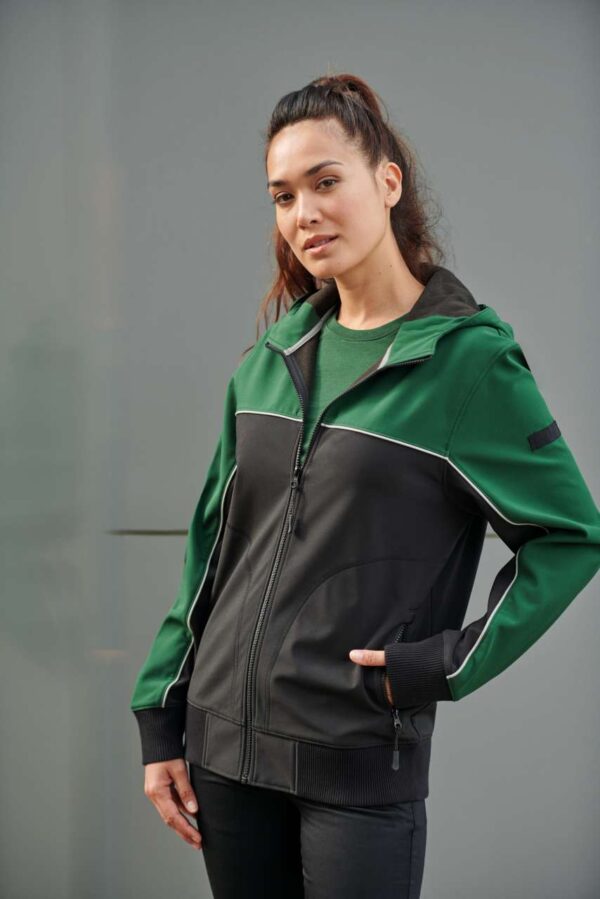 UNISEX 3-LAYER TWO-TONE BIONIC SOFTSHELL JACKET