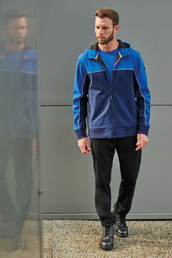 UNISEX 3-LAYER TWO-TONE BIONIC SOFTSHELL JACKET