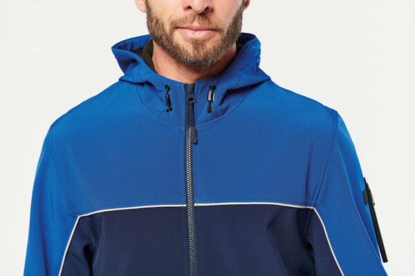 UNISEX 3-LAYER TWO-TONE BIONIC SOFTSHELL JACKET