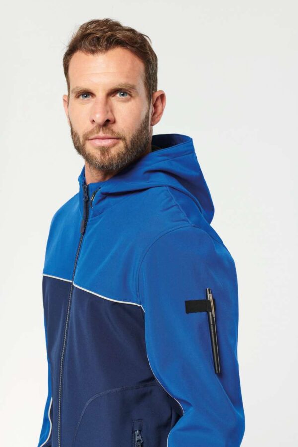 UNISEX 3-LAYER TWO-TONE BIONIC SOFTSHELL JACKET