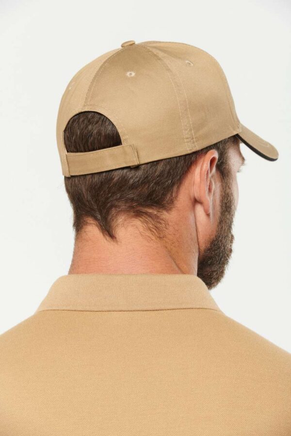 OEKOTEX CERTIFIED 6 PANELS CAP WITH SANDWICH PEAK
